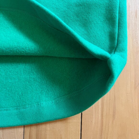 NEW J Crew Factory Green Knit Sweater Sweatshirt Mock Turtleneck Size M - Picture 4 of 7